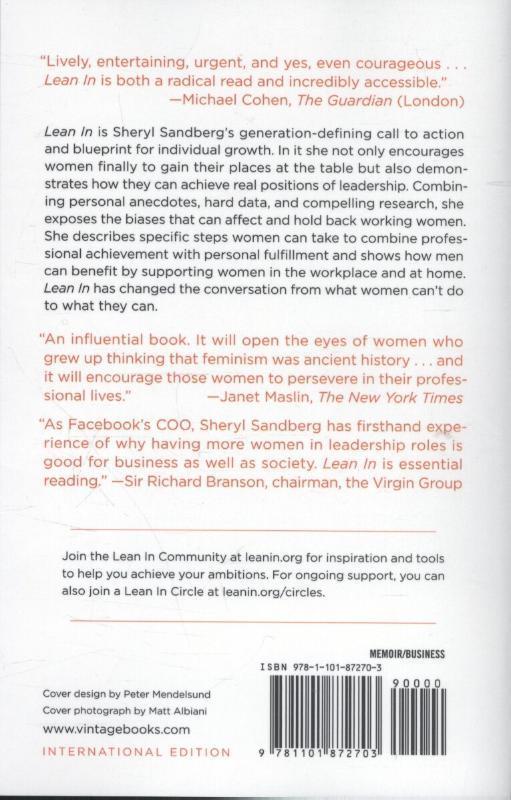 Rückseitencover Lean In