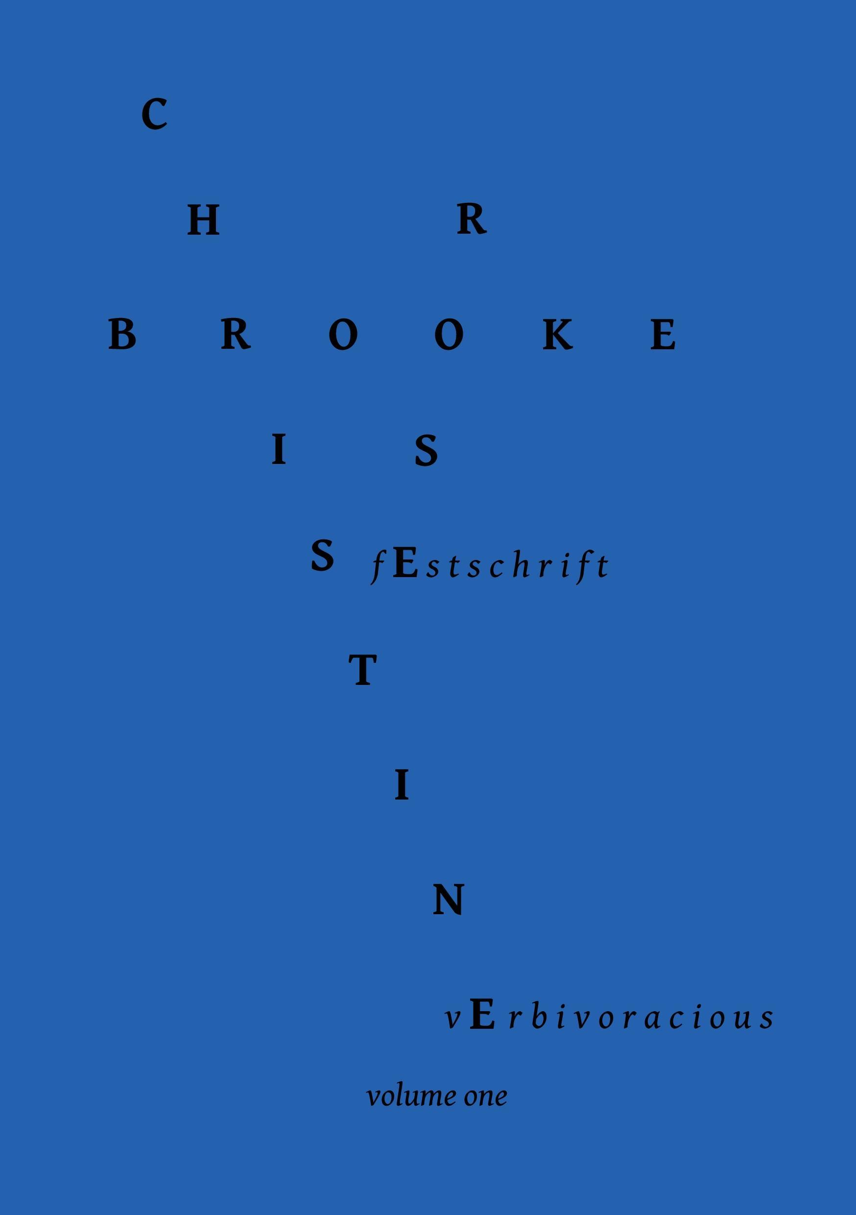 Vorderes Coverbild Verbivoracious Festschrift Volume One
