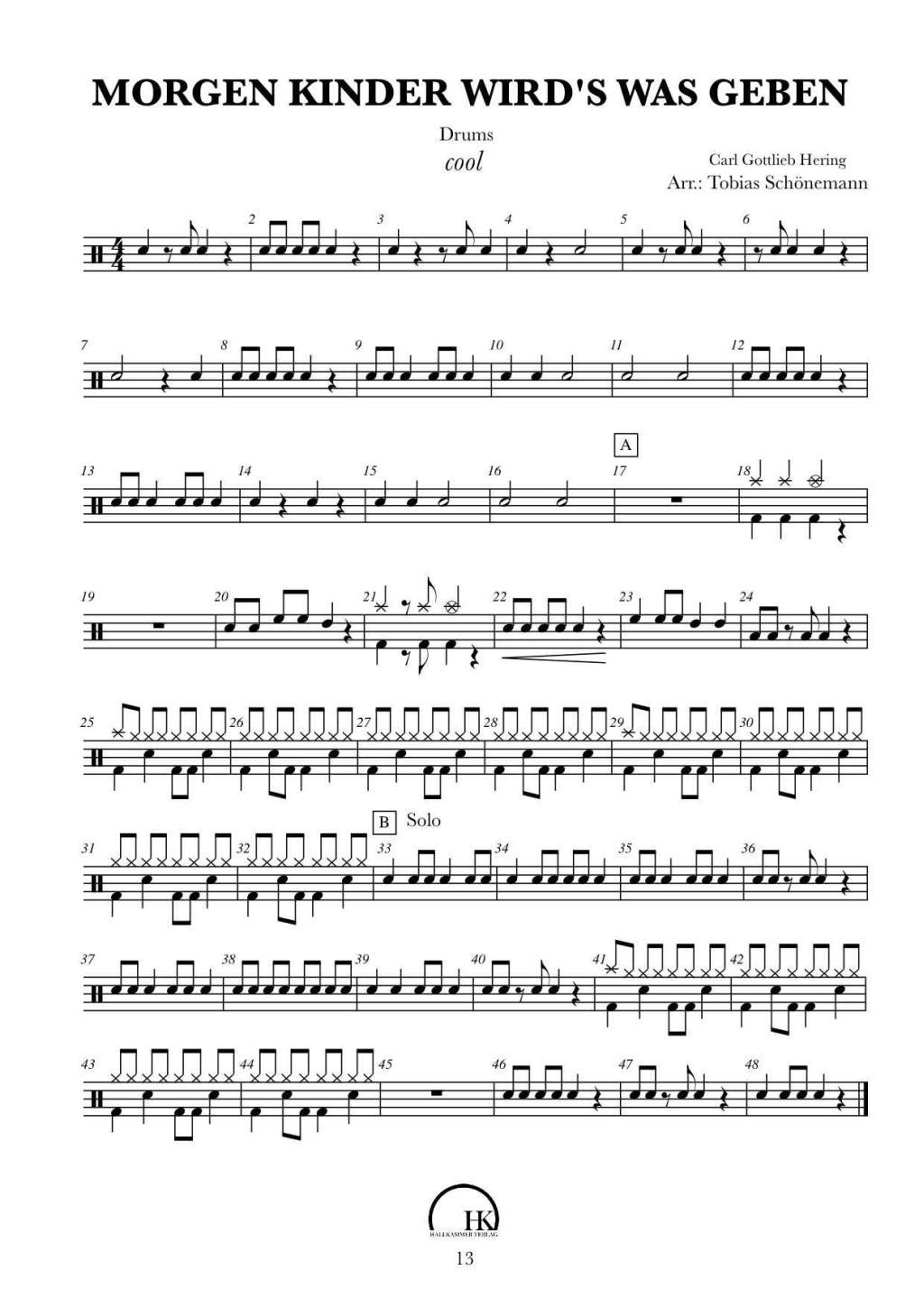 Beispielinhalt (Bild) Drummers Forge:Weihnachten am Schlagzeug