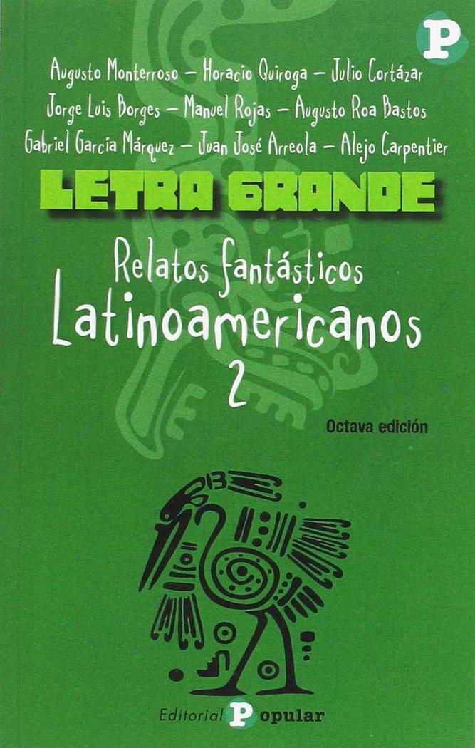 Vorderes Coverbild Relatos fantásticos latinoamericanos 2