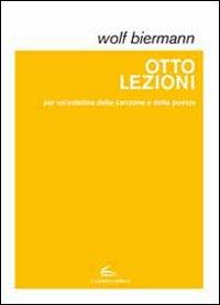 Vorderes Coverbild Otto lezioni per un'estetica della canzone e della poesia
