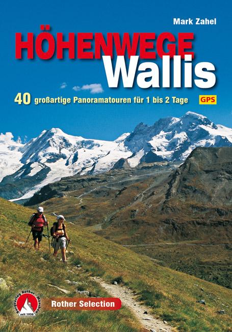 Vorderes Coverbild Höhenwege im Wallis