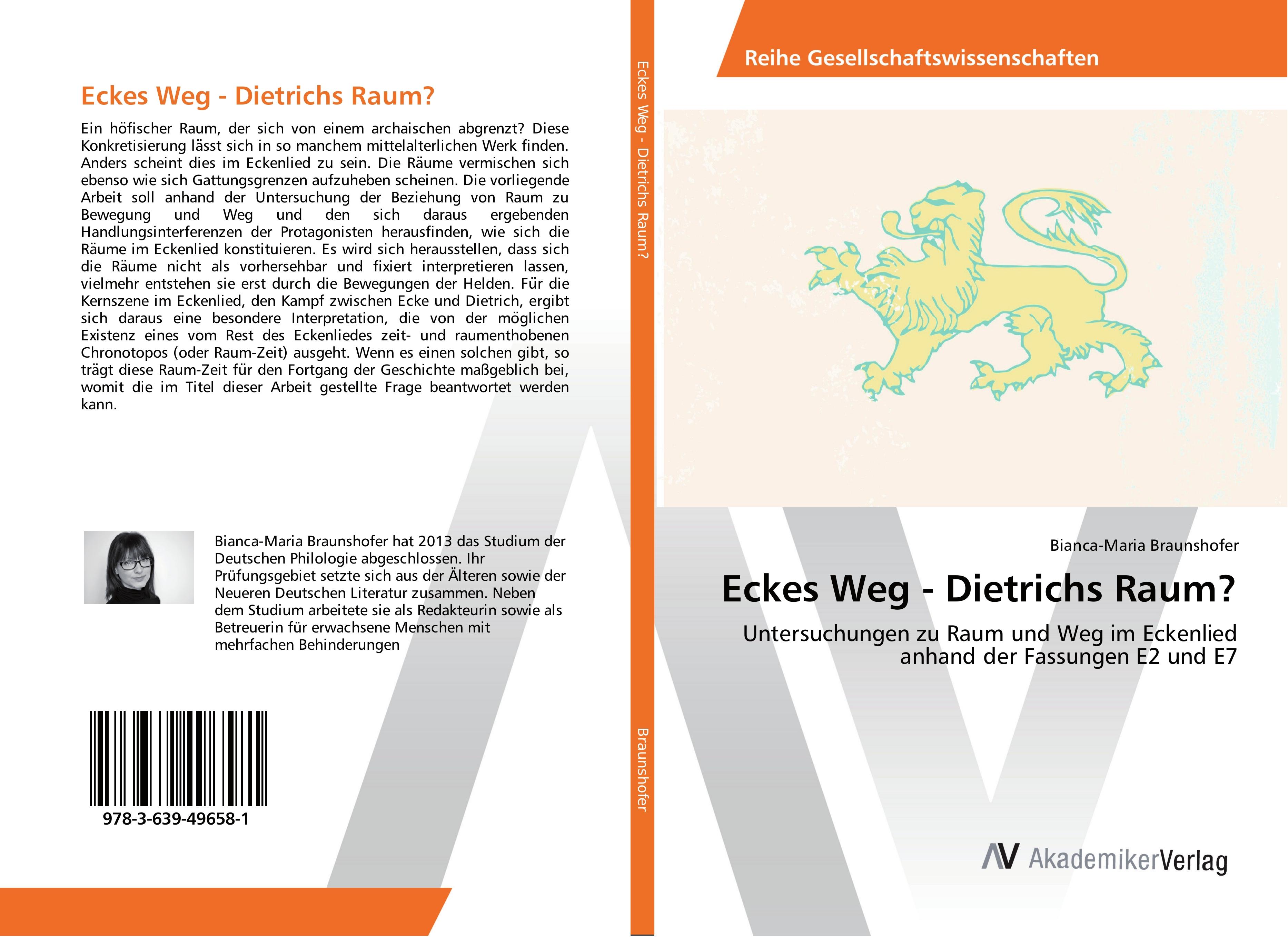 Vorderes Coverbild Eckes Weg - Dietrichs Raum?