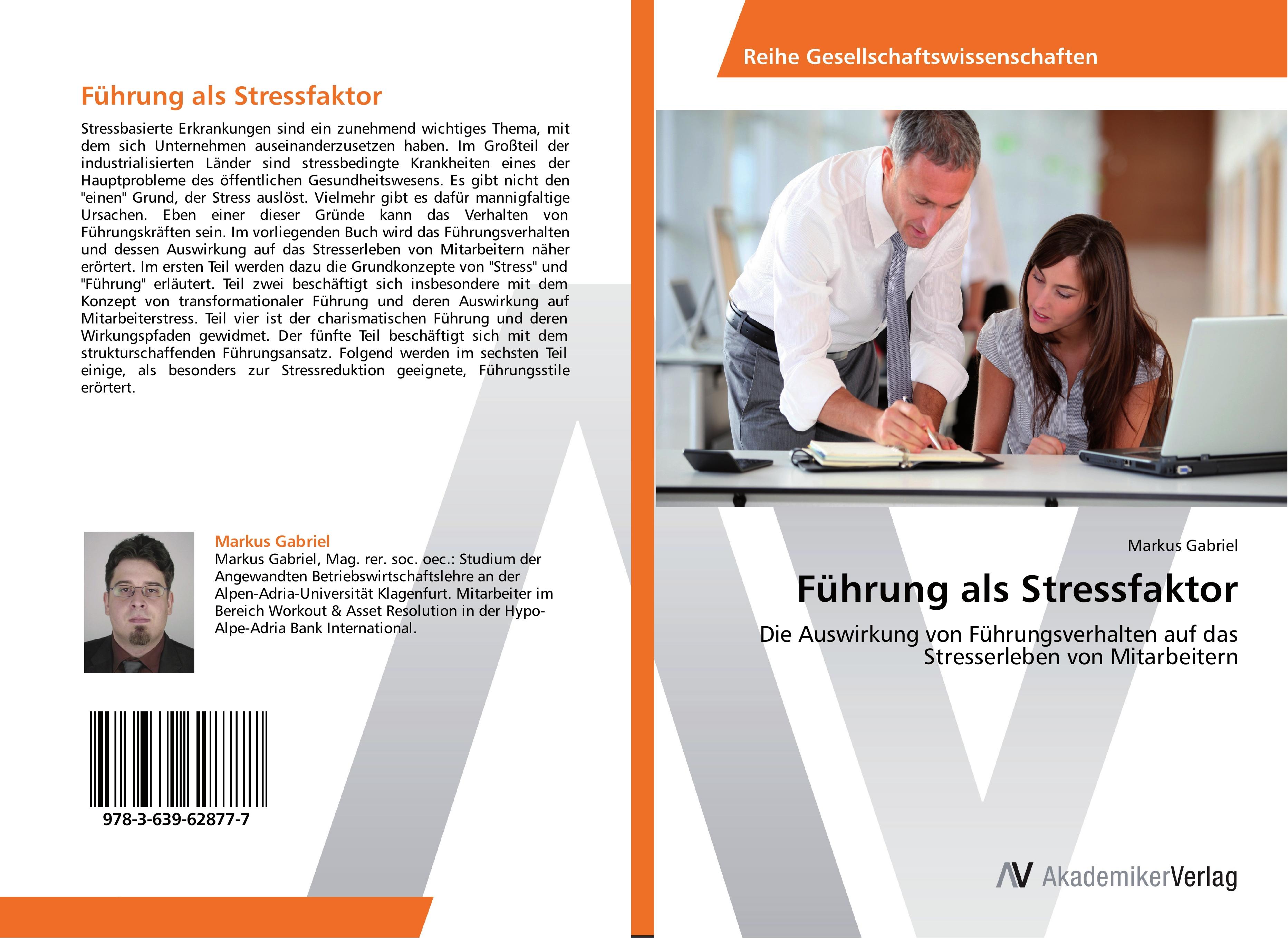 Vorderes Coverbild Führung als Stressfaktor