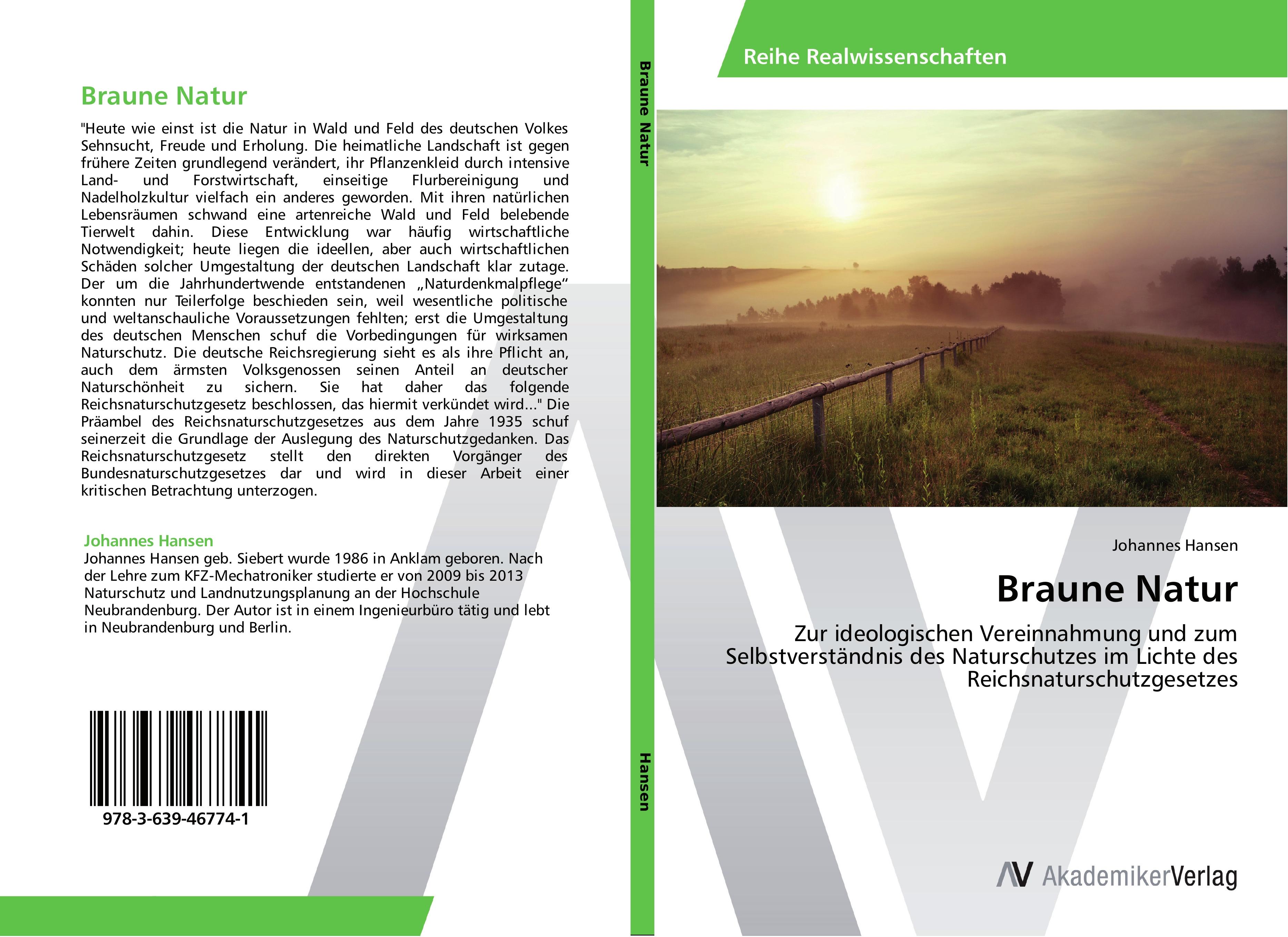 Vorderes Coverbild Braune Natur