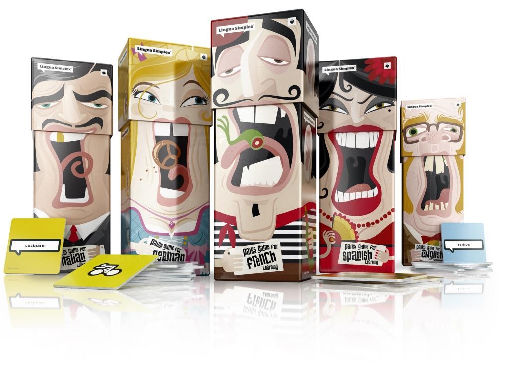 Beispielinhalt (Bild) Lingua Simplex Pairs Game - Spanish