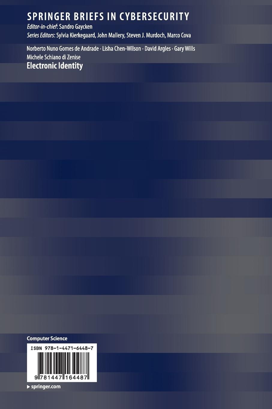 Rückseitencover Electronic Identity