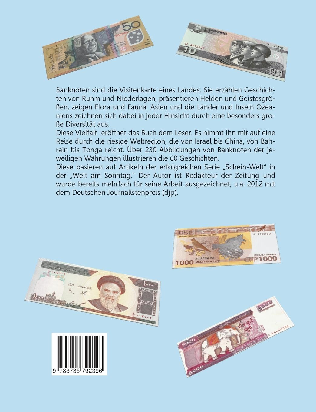 Rückseitencover Wunderbare Schein-Welt Asiens und Ozeaniens
