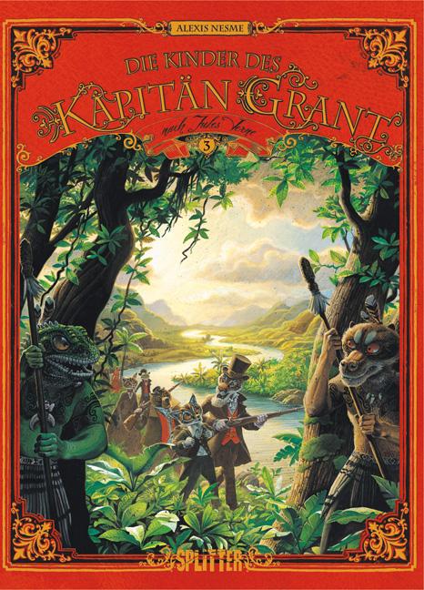 Vorderes Coverbild Die Kinder des Kapitän Grant 03