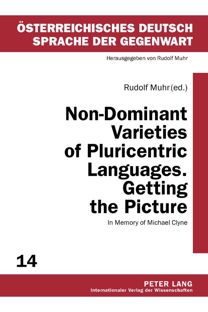 Vorderes Coverbild Non-Dominant Varieties of Pluricentric Languages. Getting the Picture