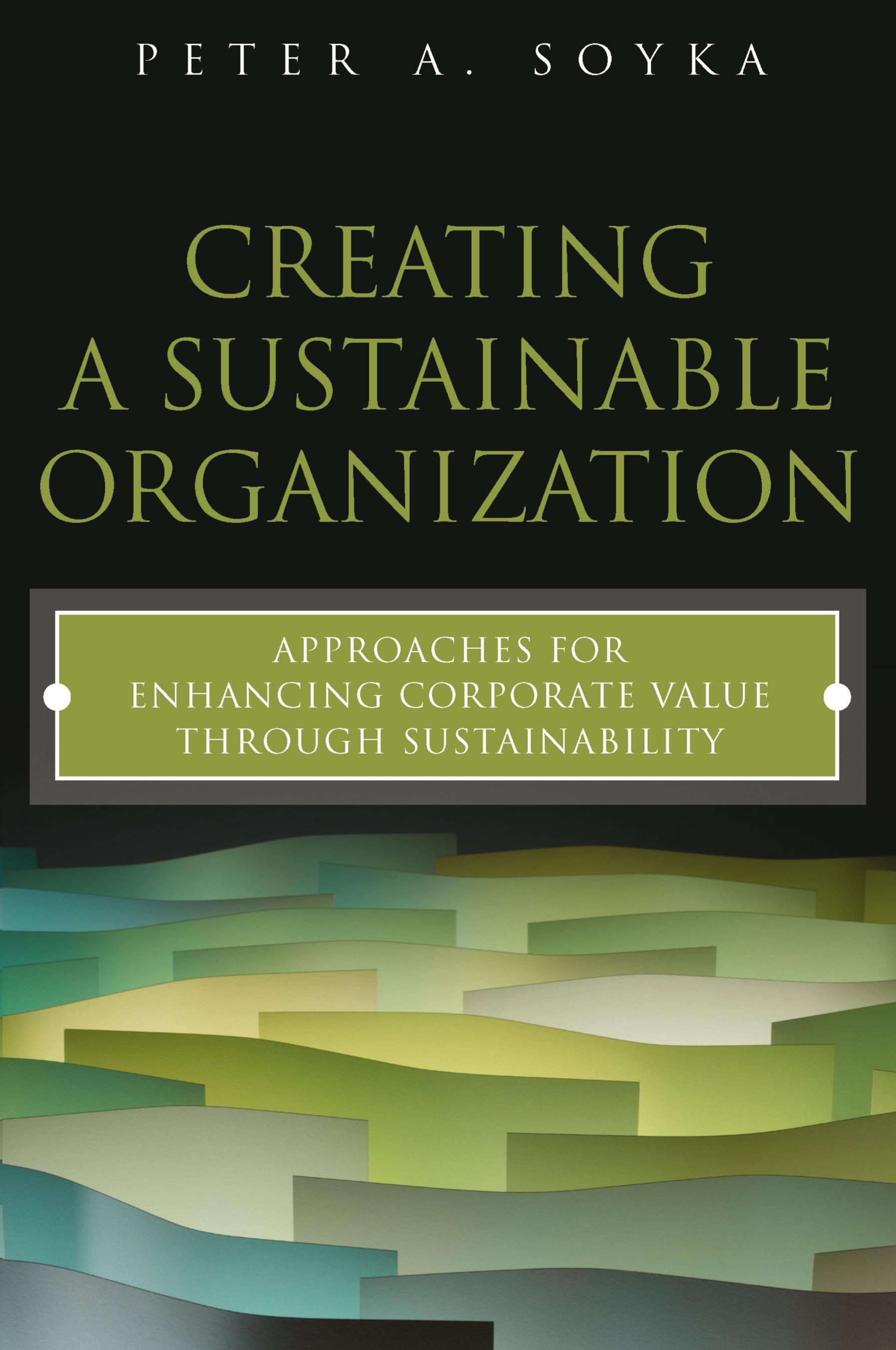 Vorderes Coverbild Creating a Sustainable Organization: Approaches for Enhancing Corporate Value Through Sustainability