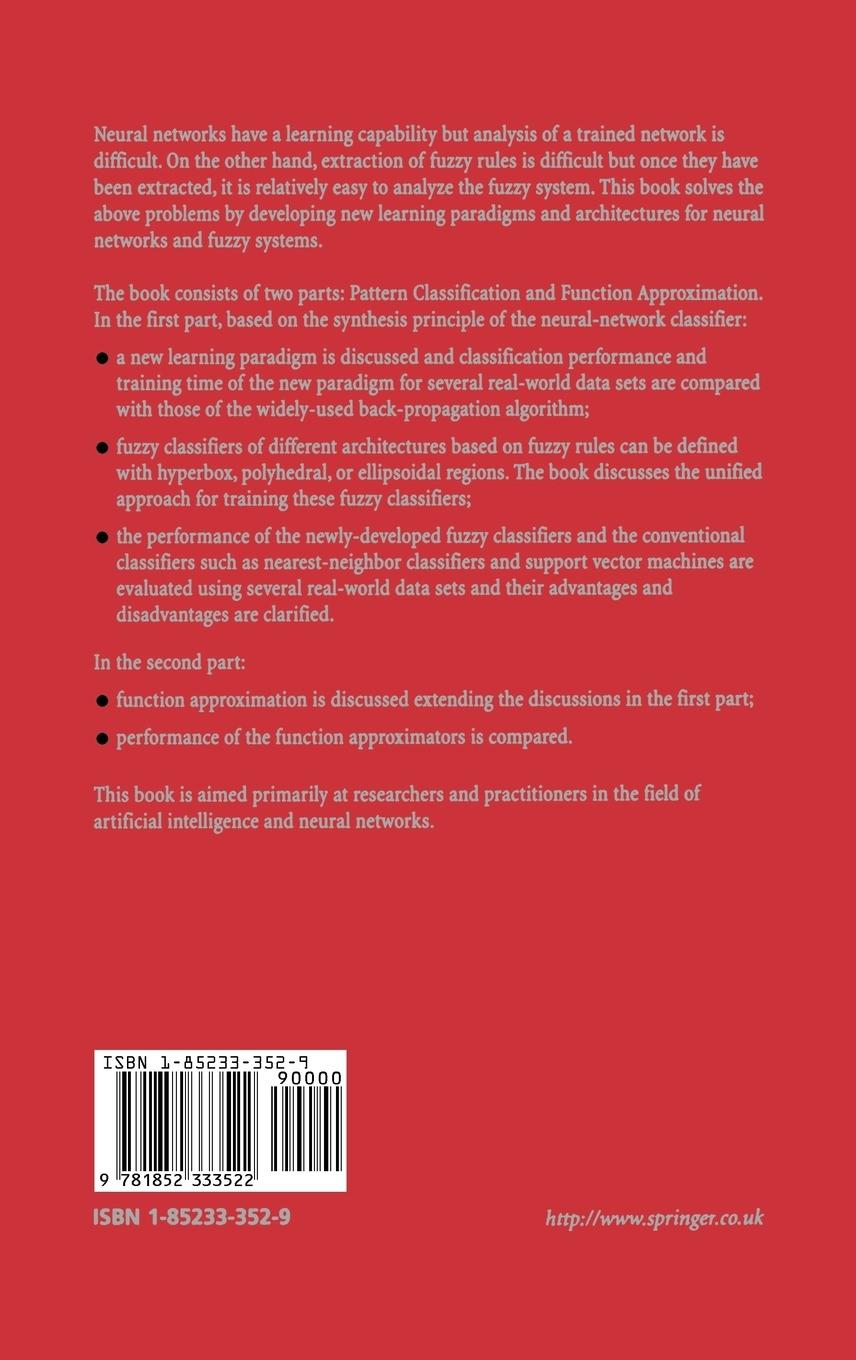 Rückseitencover Pattern Classification