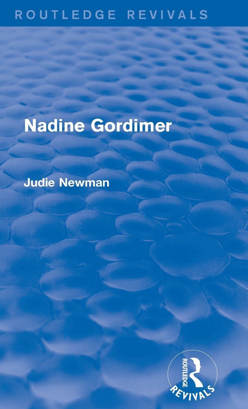 Vorderes Coverbild Nadine Gordimer (Routledge Revivals)