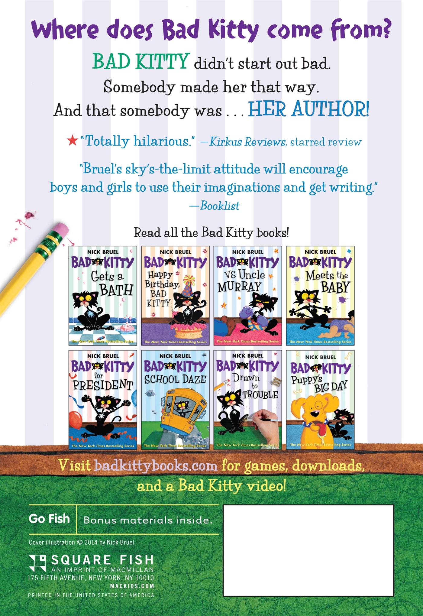 Rückseitencover Bad Kitty Drawn to Trouble