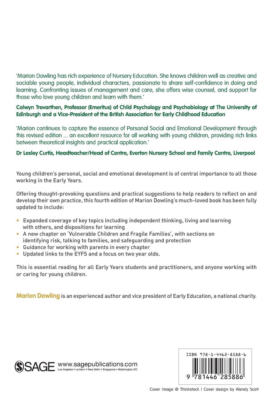 Rückseitencover Young Children's Personal, Social and Emotional Development