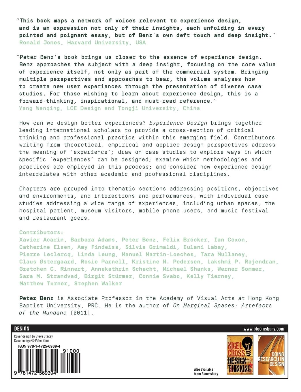 Rückseitencover Experience Design