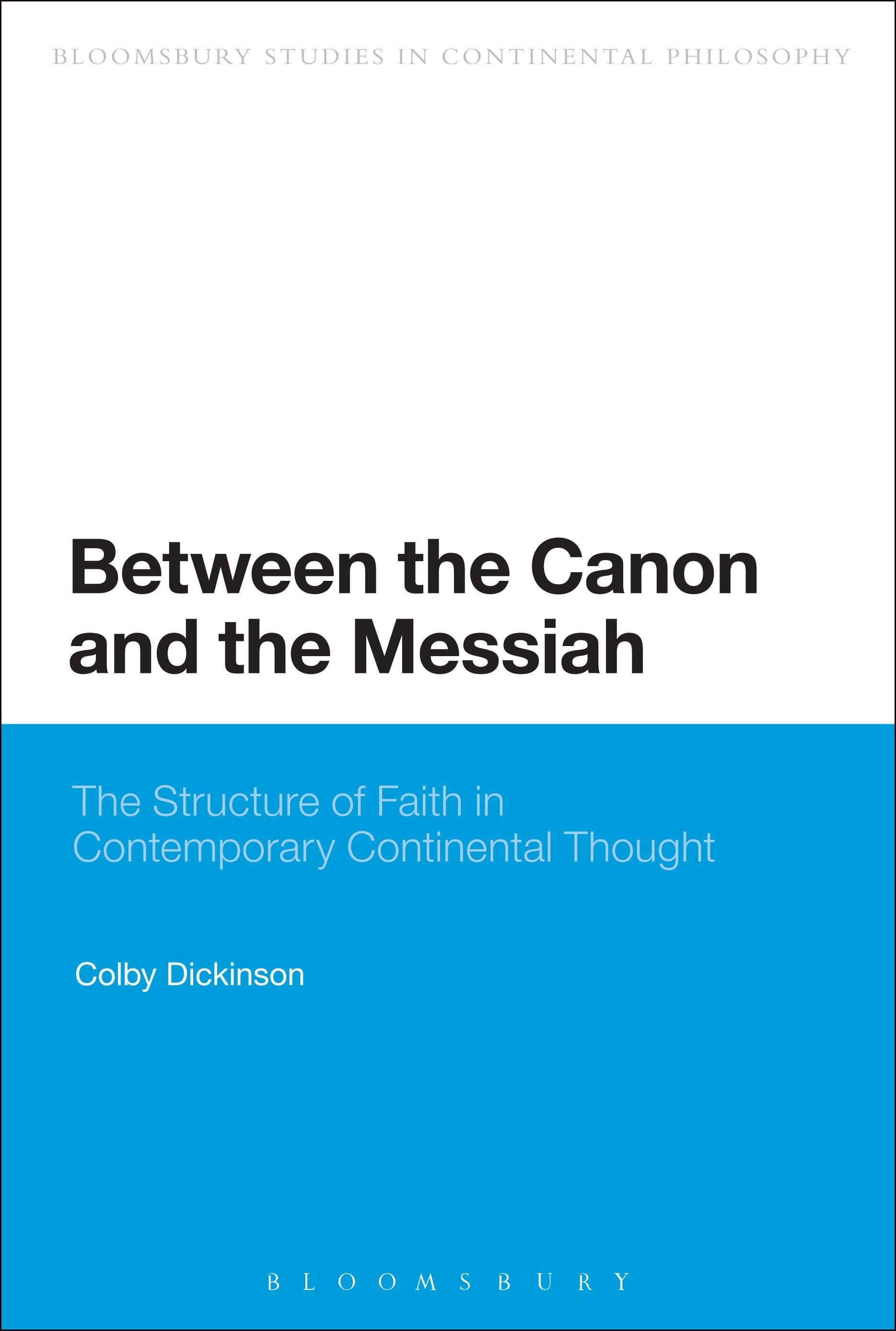 Vorderes Coverbild Between the Canon and the Messiah