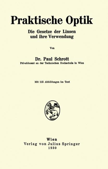 Vorderes Coverbild Praktische Optik