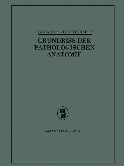 Vorderes Coverbild Grundriss der Pathologischen Anatomie