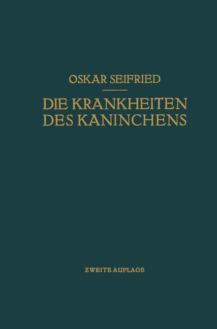 Vorderes Coverbild Die Krankheiten des Kaninchens