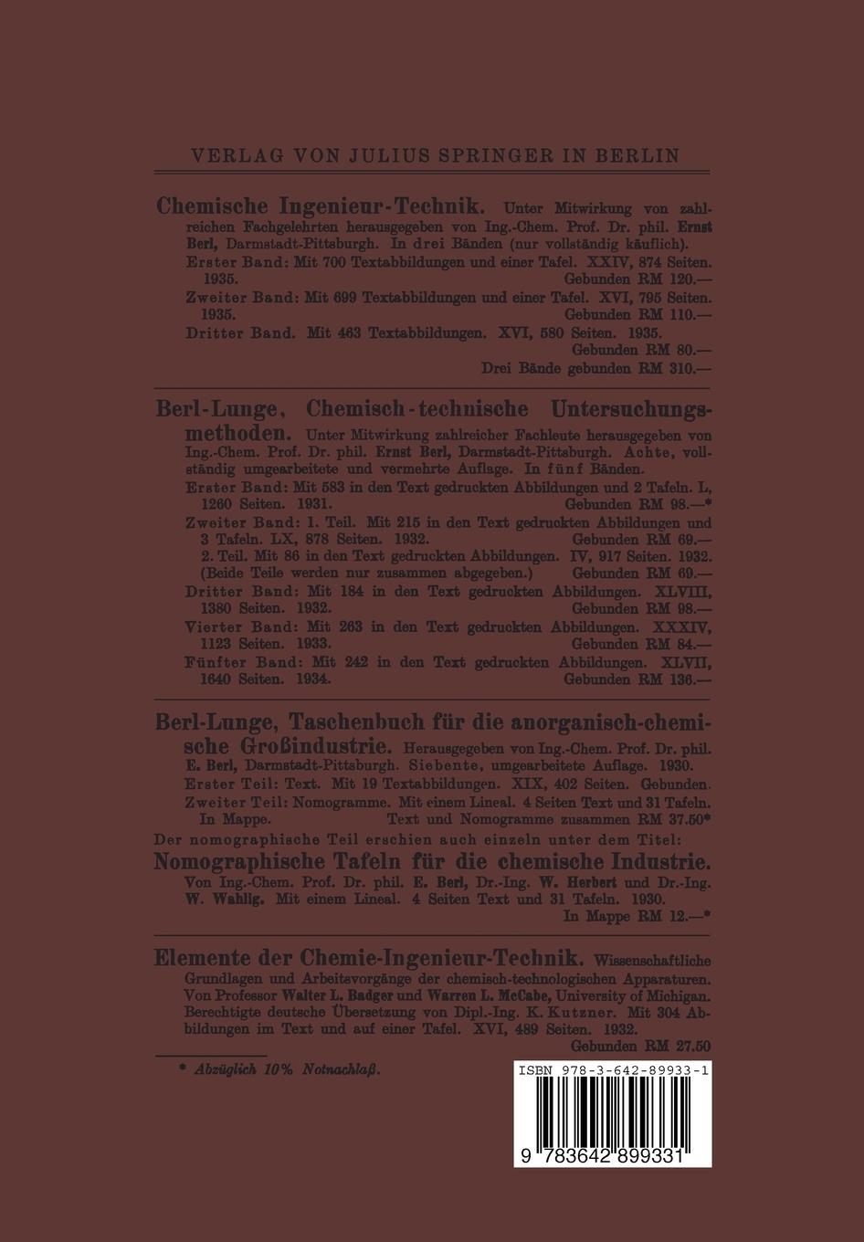 Rückseitencover Das Kieselsäuregel und die Bleicherden