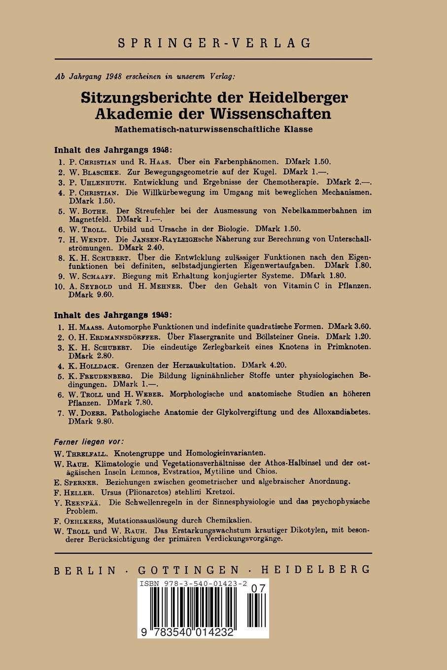 Rückseitencover Pathologische Anatomie der Glykolvergiftung und des Alloxandiabetes