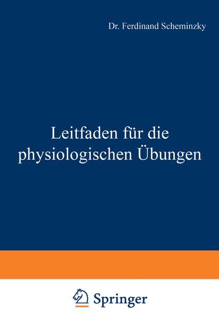 Vorderes Coverbild Leitfaden für die physiologischen Übungen