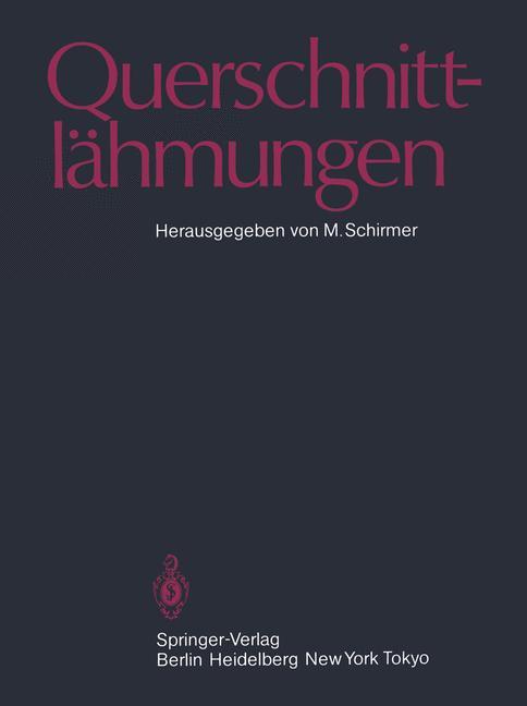 Vorderes Coverbild Querschnittlähmungen