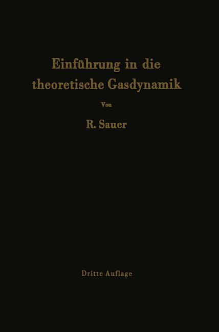 Vorderes Coverbild Einführung in die theoretische Gasdynamik