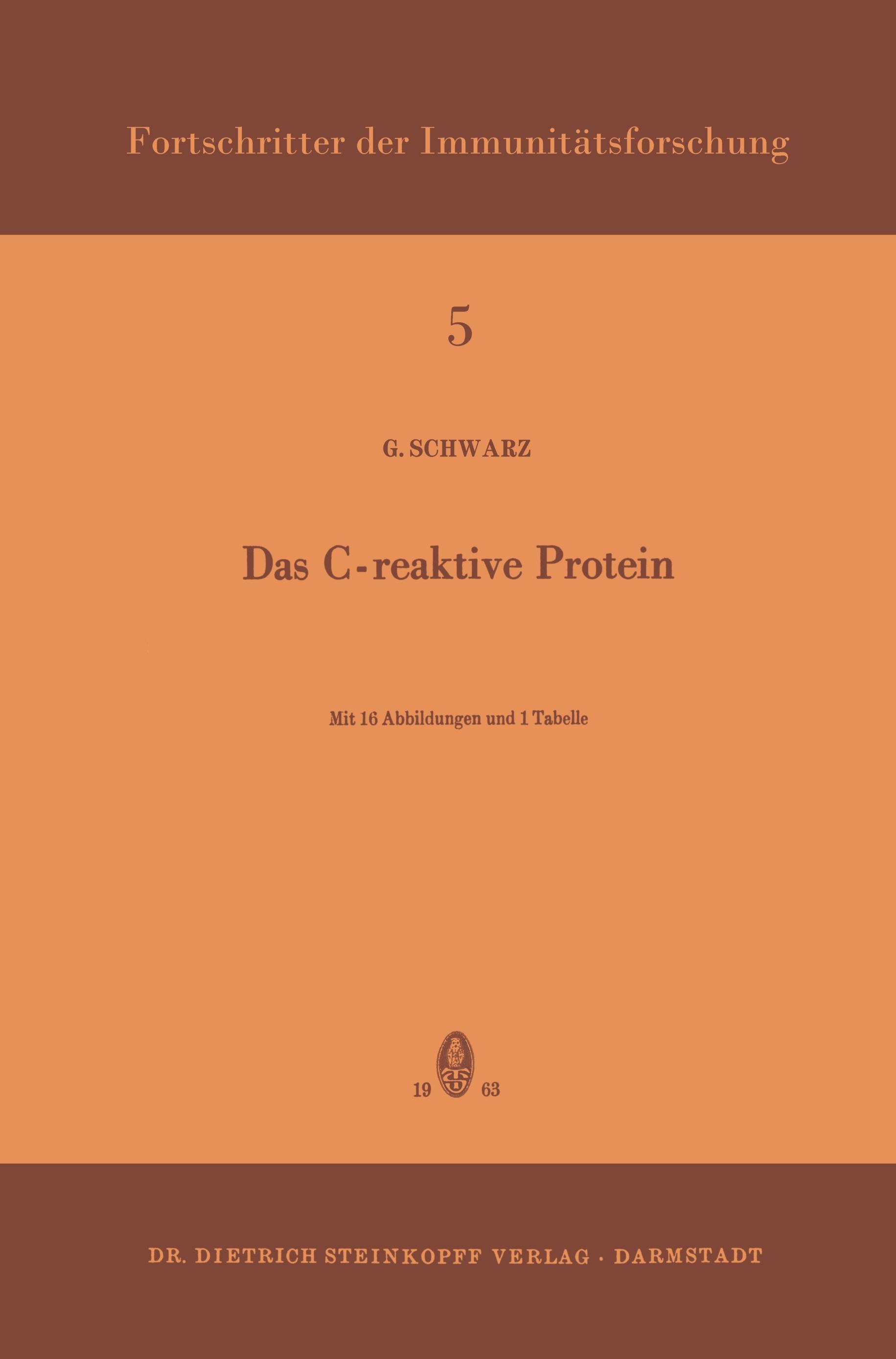 Vorderes Coverbild Das C-Reaktive Protein
