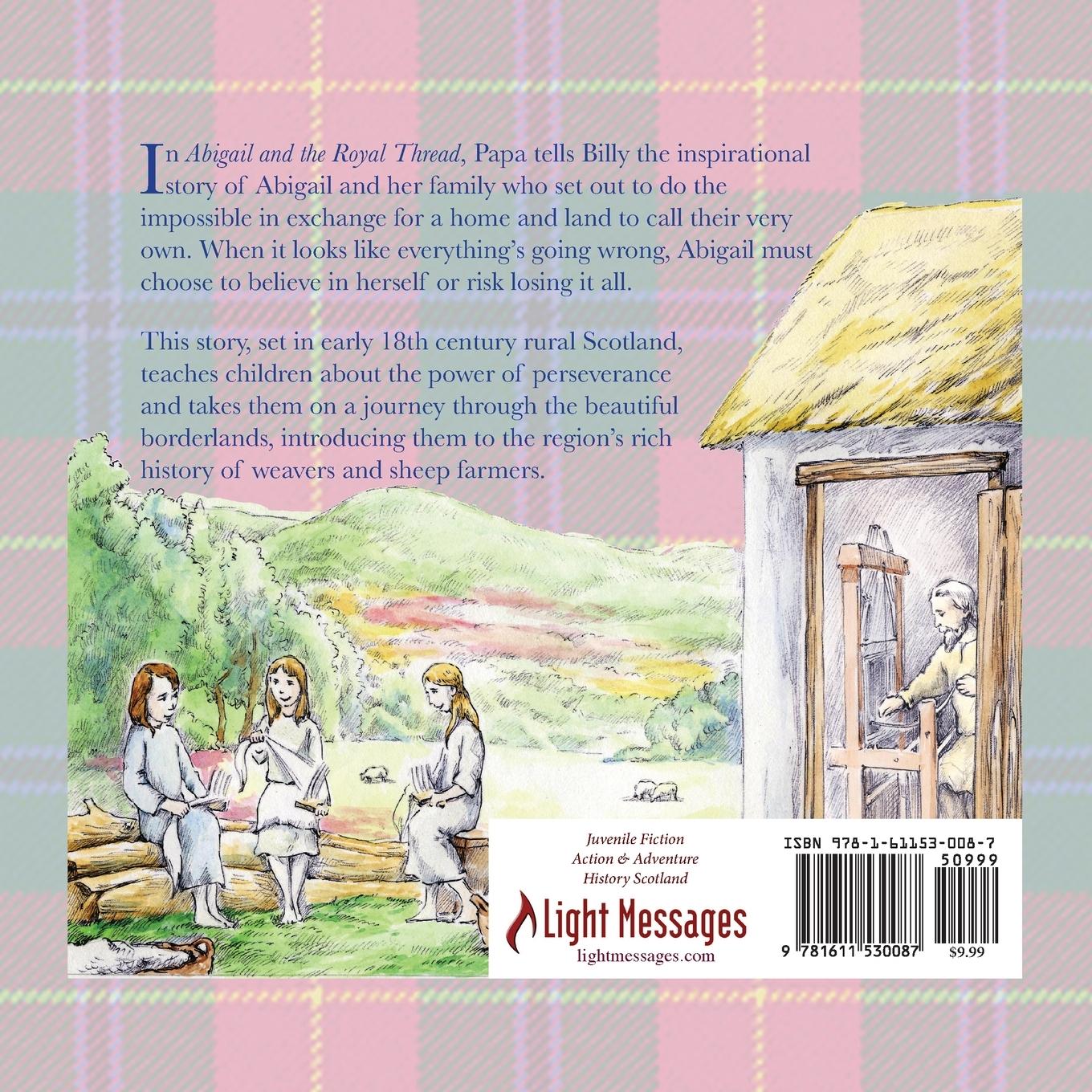Rückseitencover Abigail and the Royal Thread