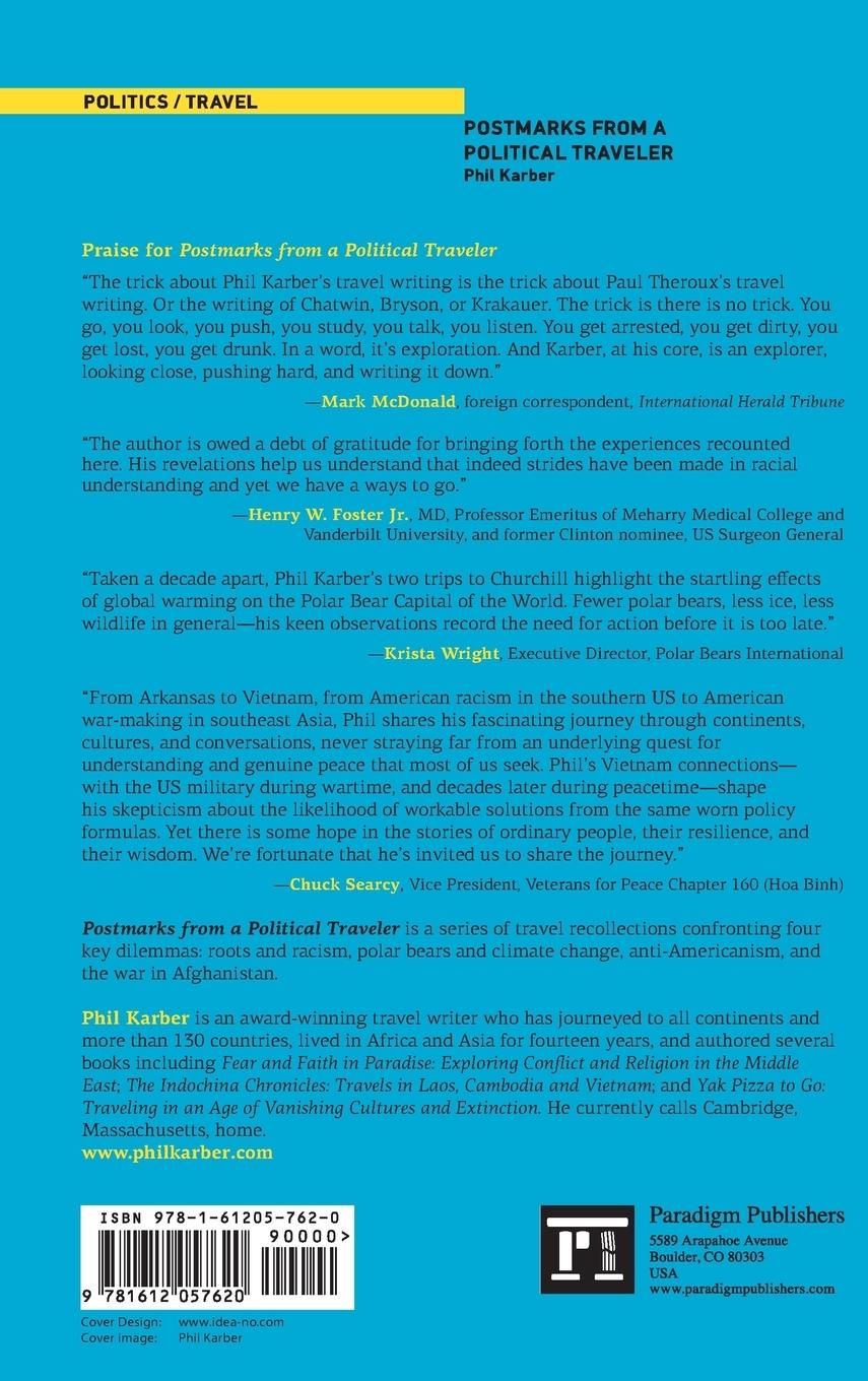 Rückseitencover Postmarks from a Political Traveler