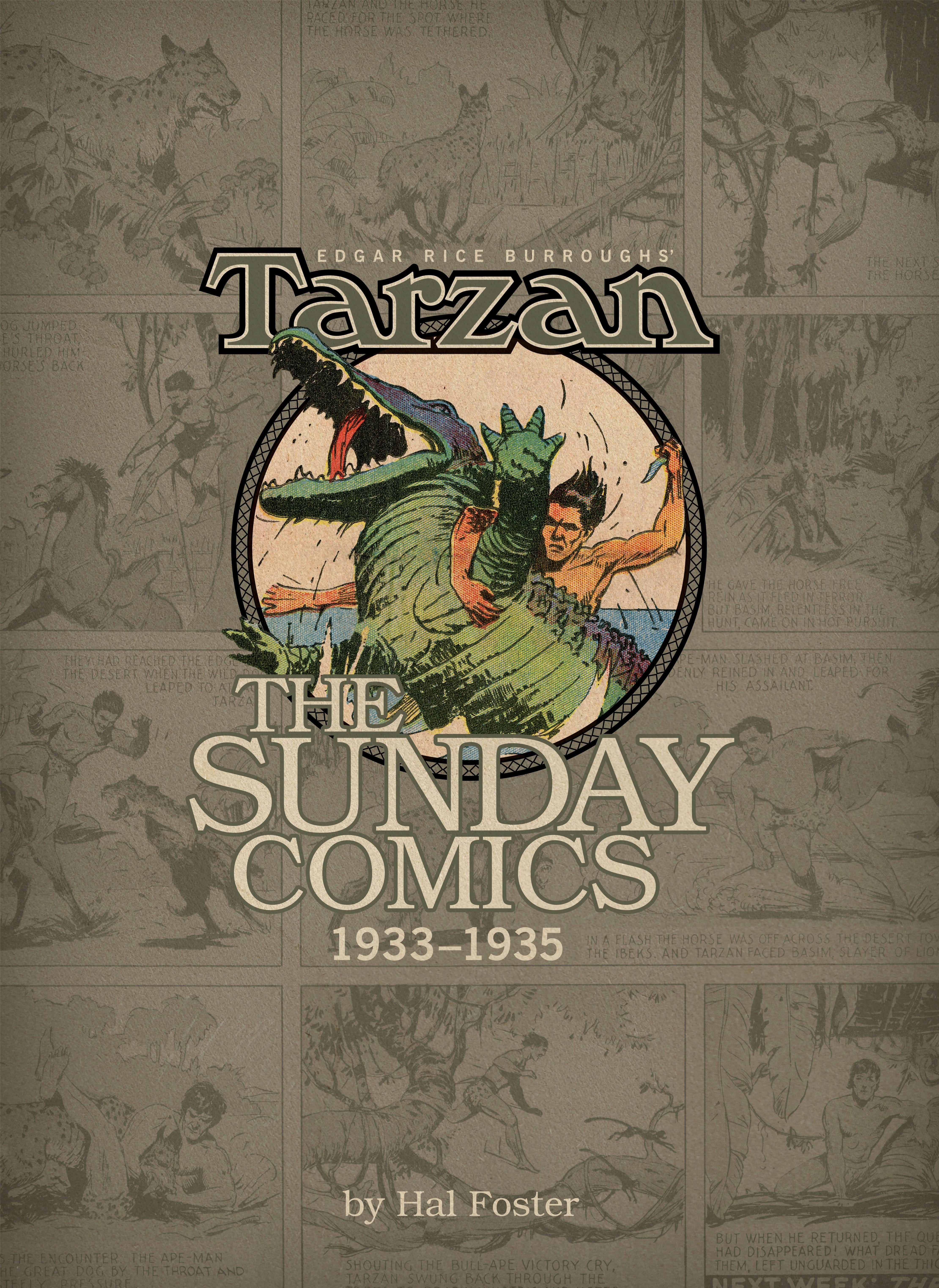 Vorderes Coverbild Edgar Rice Burroughs' Tarzan: The Sunday Comics 1934-1936 Volume 2