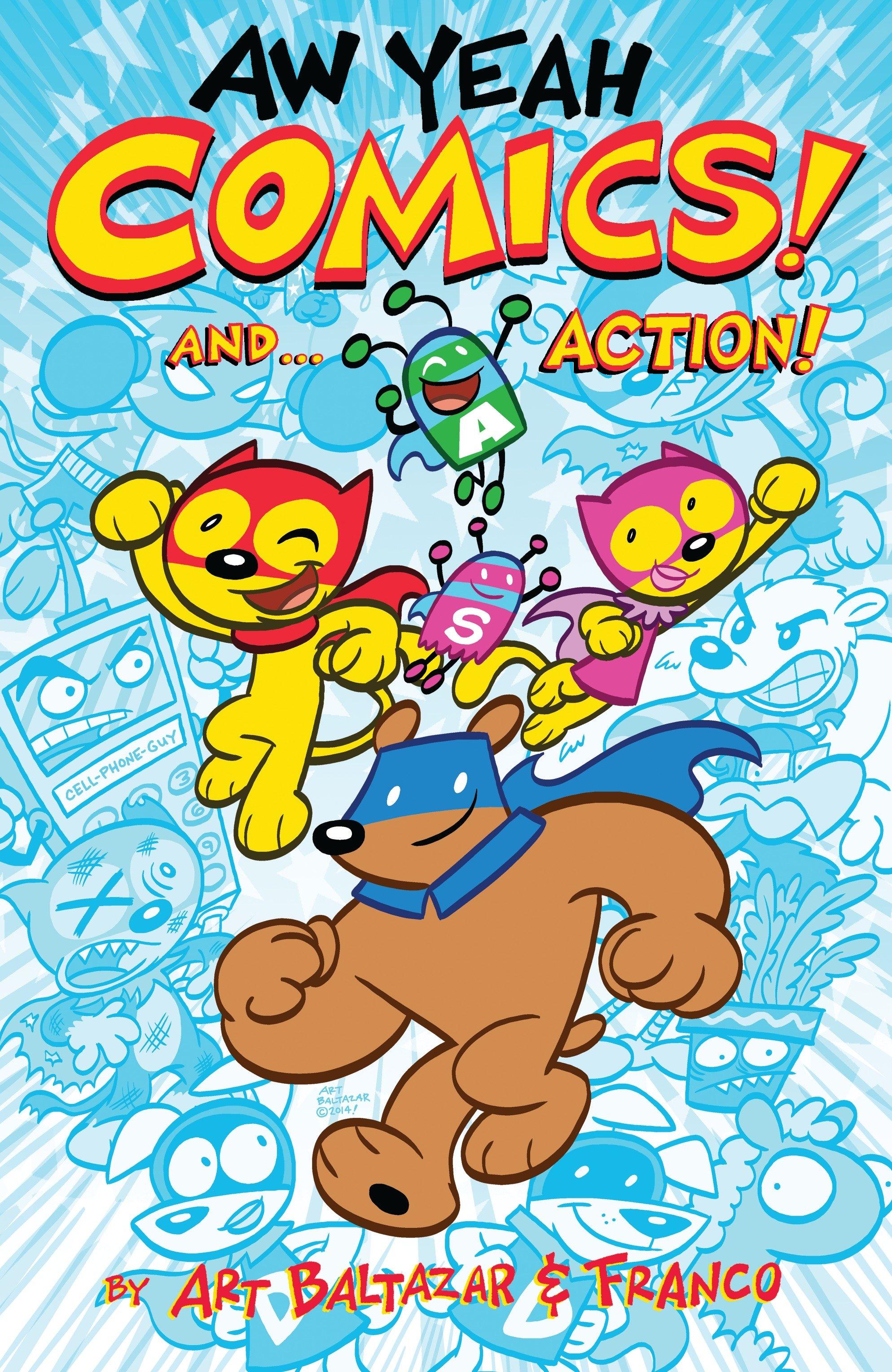 Vorderes Coverbild Aw Yeah Comics! Volume 1
