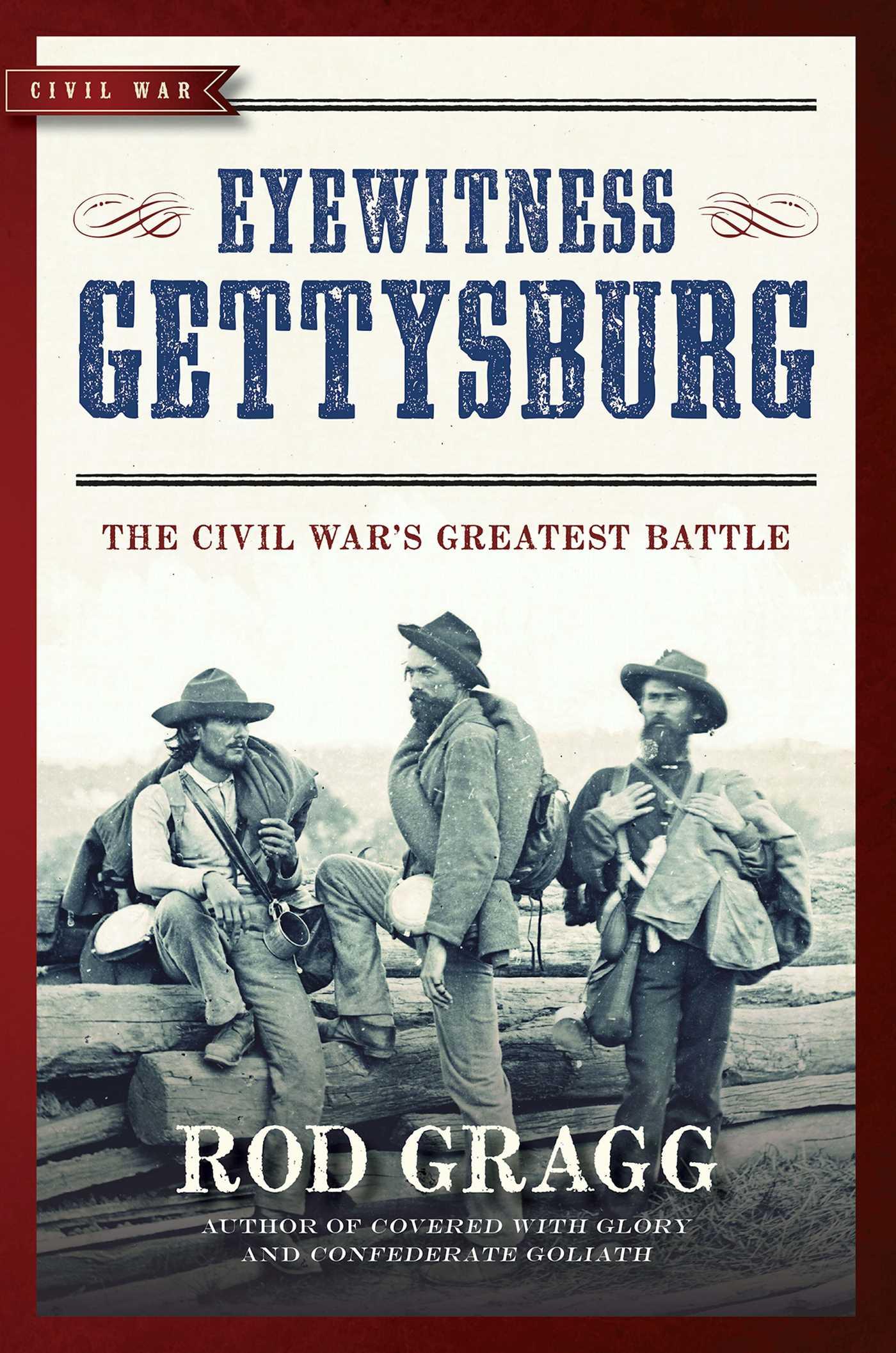 Vorderes Coverbild Eyewitness Gettysburg