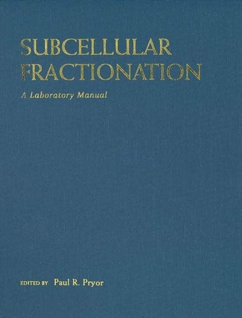 Vorderes Coverbild Subcellular Fractionation: A Laboratory Manual