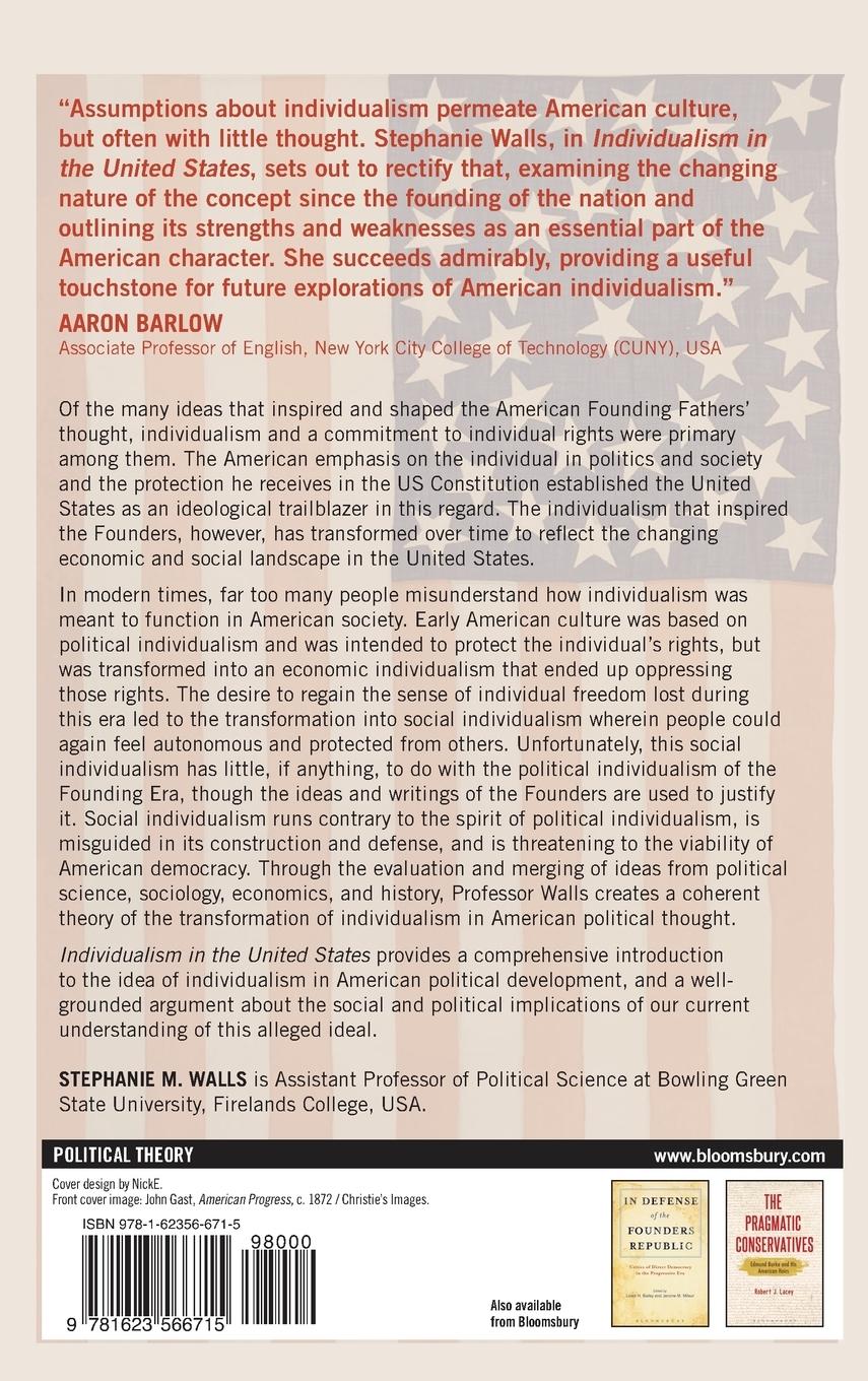 Rückseitencover Individualism in the United States