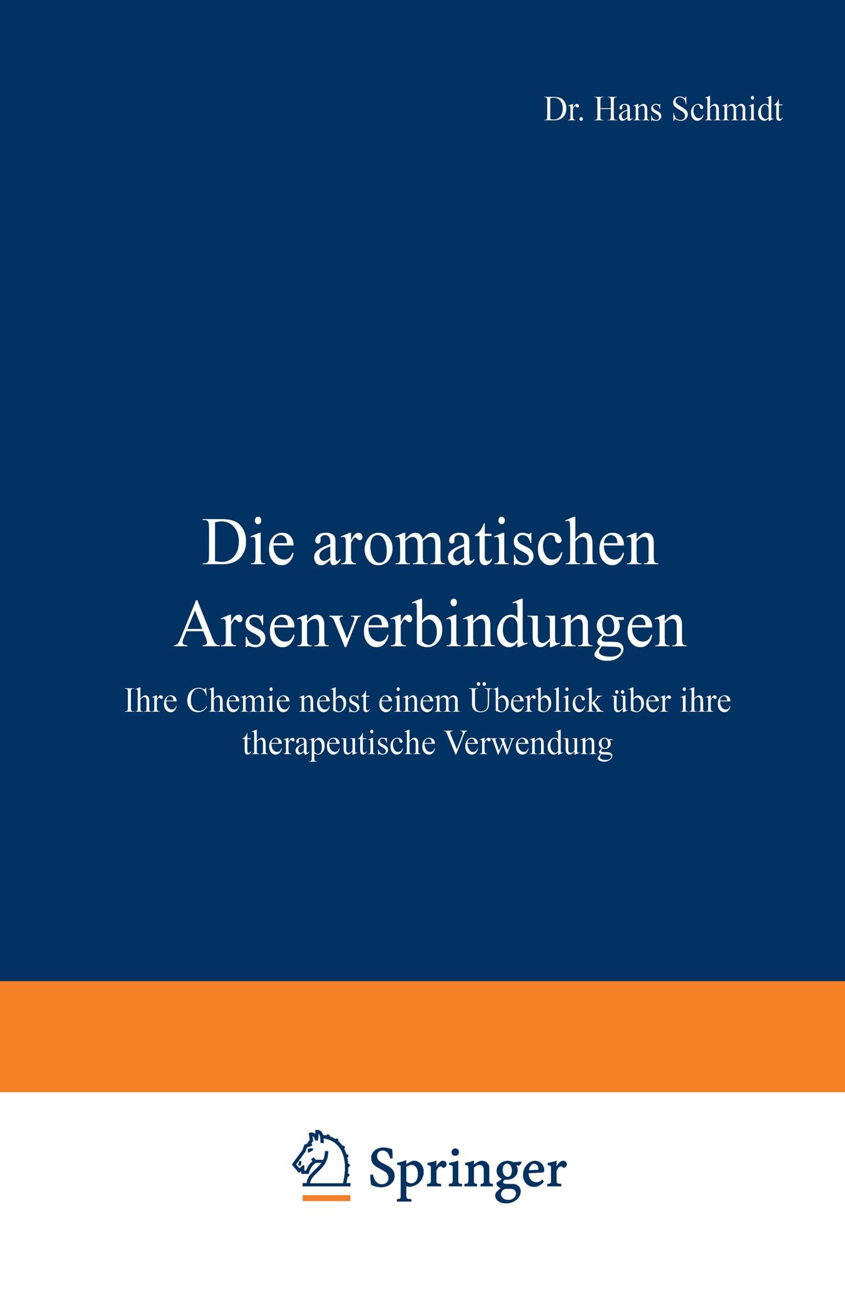 Vorderes Coverbild Die aromatischen Arsenverbindungen
