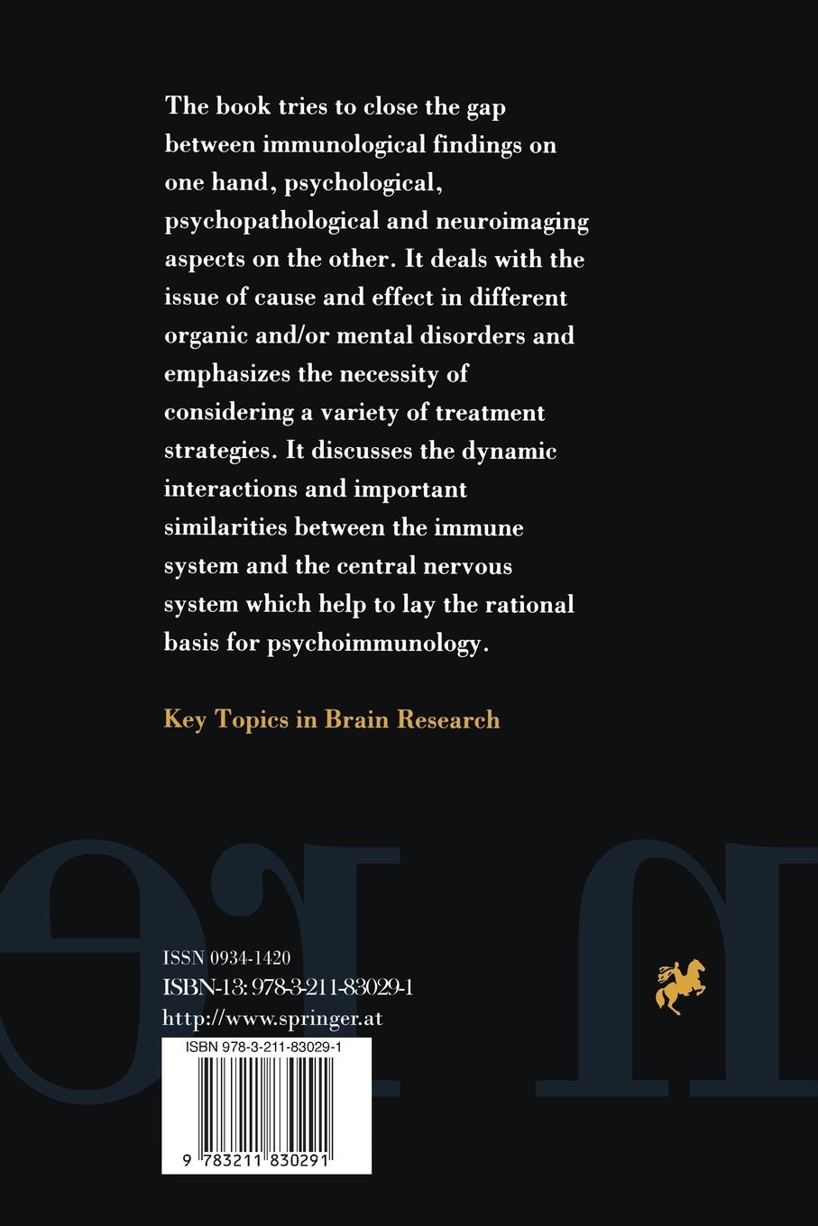 Rückseitencover Current Update in Psychoimmunology