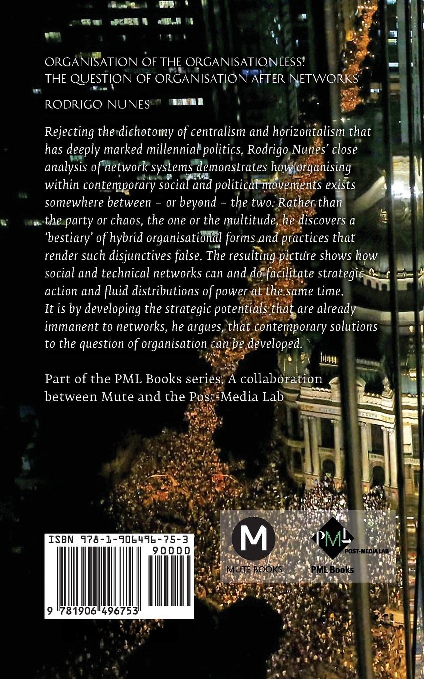 Rückseitencover The Organisation of the Organisationless