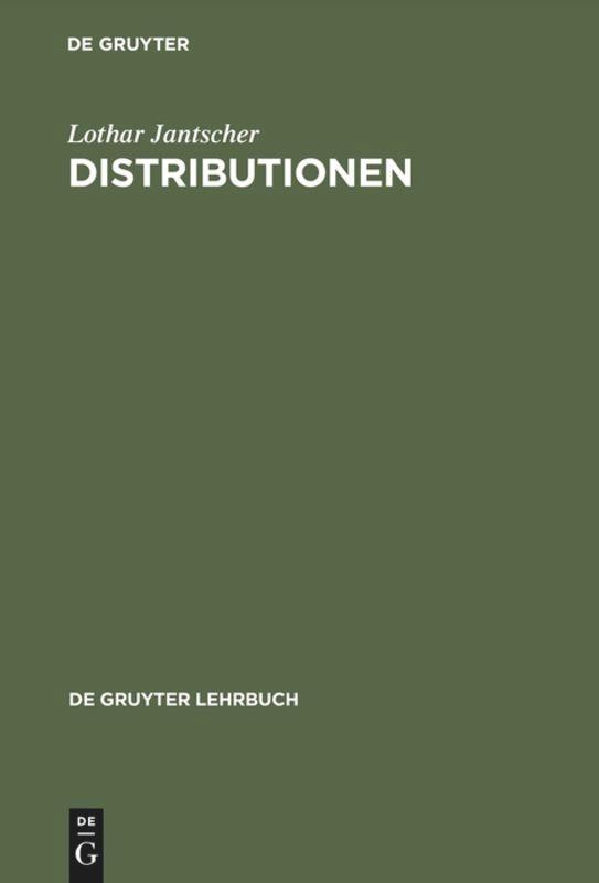 Vorderes Coverbild Distributionen