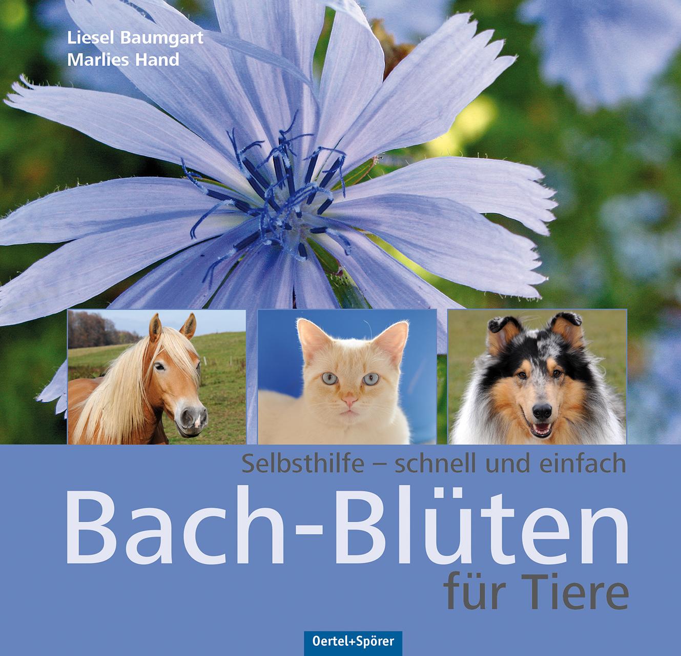 Vorderes Coverbild Bach-Blüten für Tiere