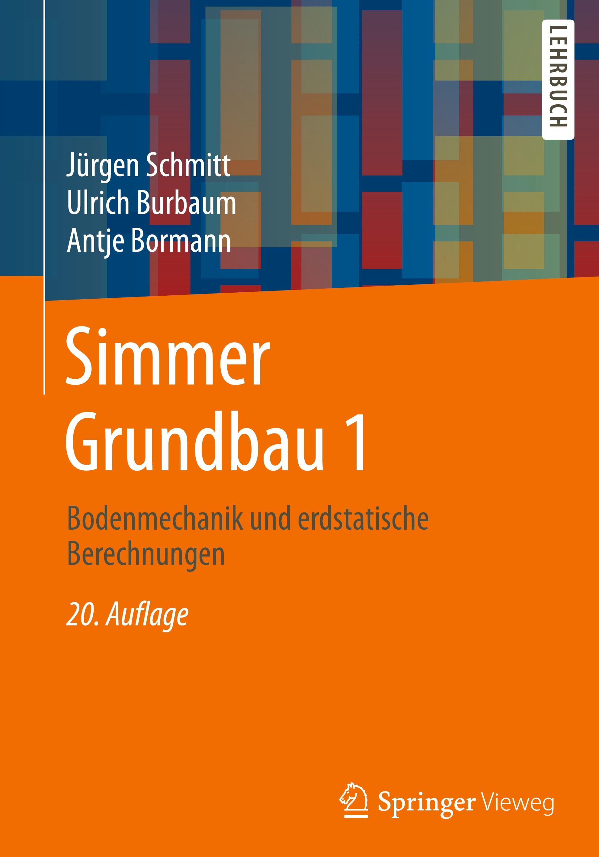 Vorderes Coverbild Simmer Grundbau 1