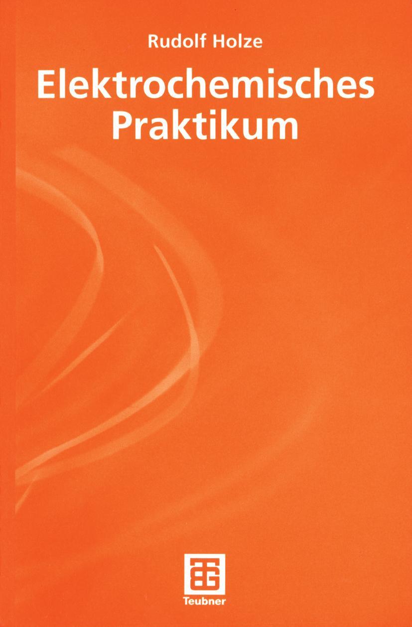 Vorderes Coverbild Elektrochemisches Praktikum