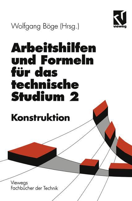 Vorderes Coverbild Arbeitshilfen und Formeln für das technische Studium