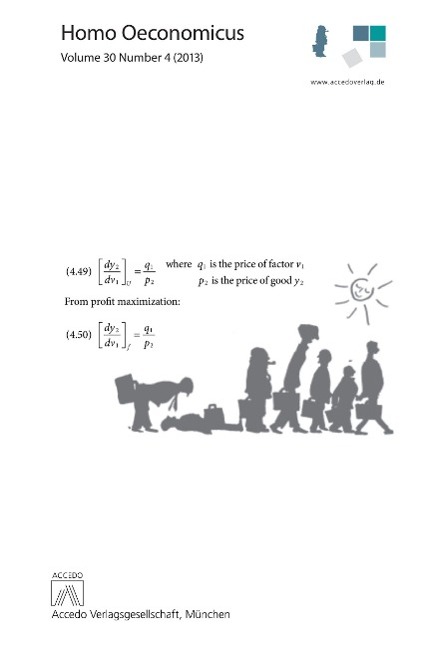 Vorderes Coverbild Homo Oeconomicus 30 (4)