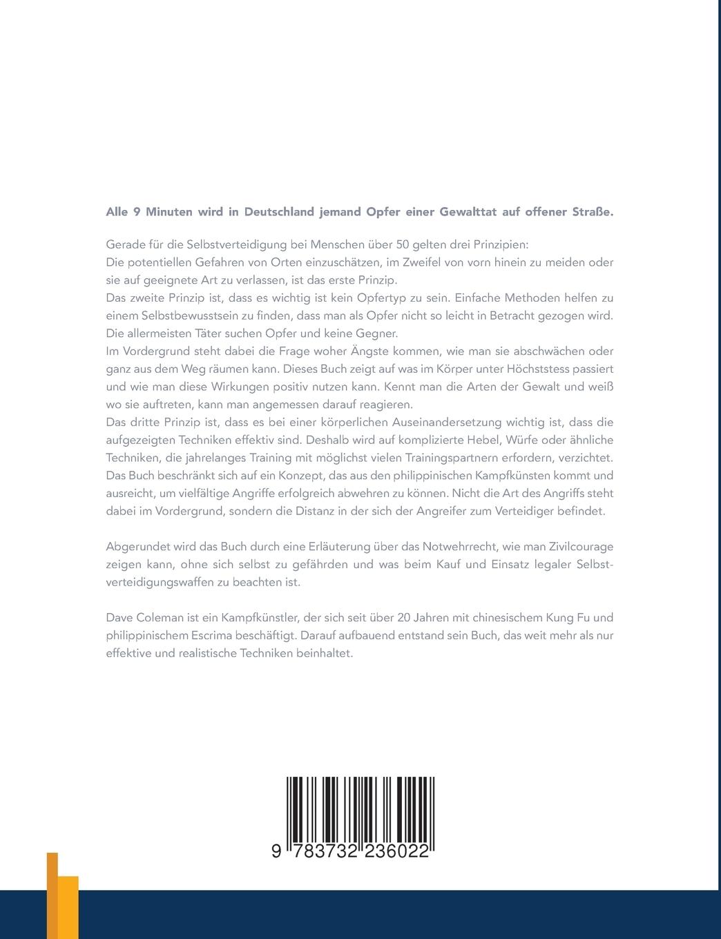 Rückseitencover Selbstverteidigung 50plus