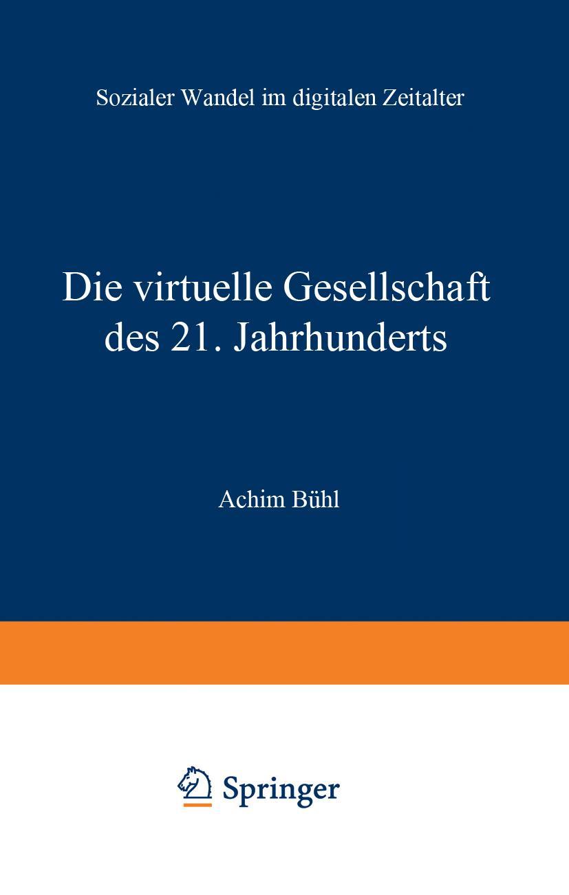 Vorderes Coverbild Die virtuelle Gesellschaft des 21. Jahrhunderts