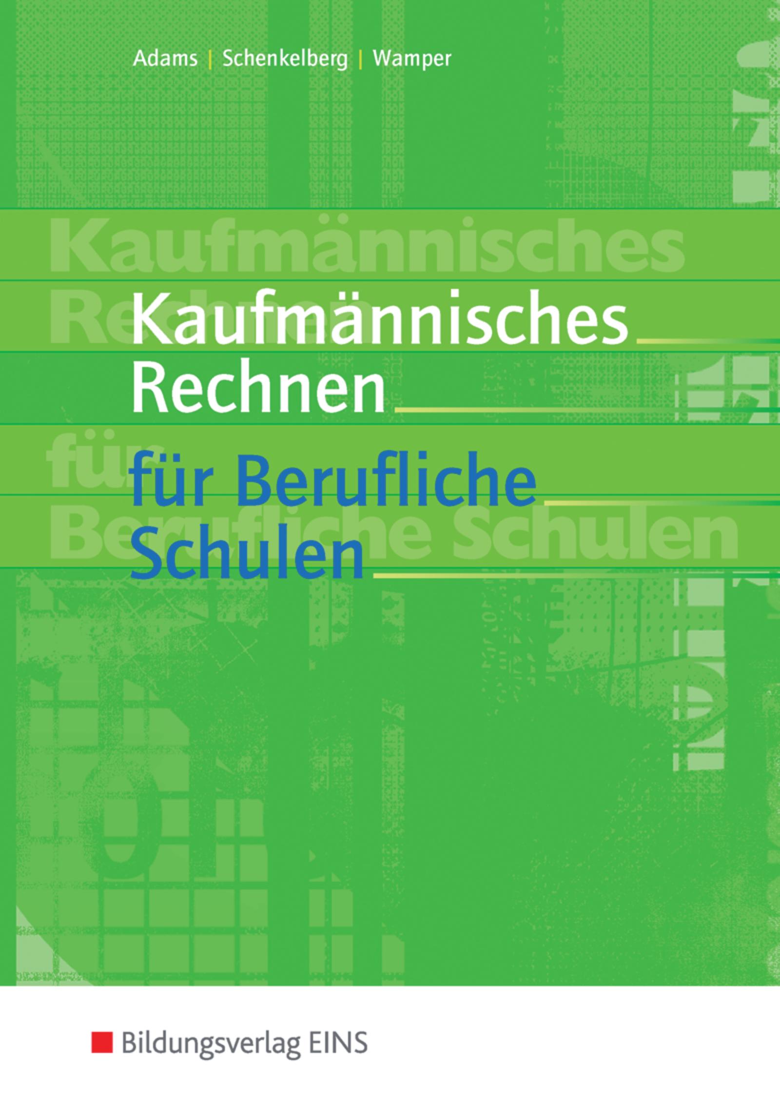 Vorderes Coverbild Kaufmännisches Rechnen für berufliche Schulen
