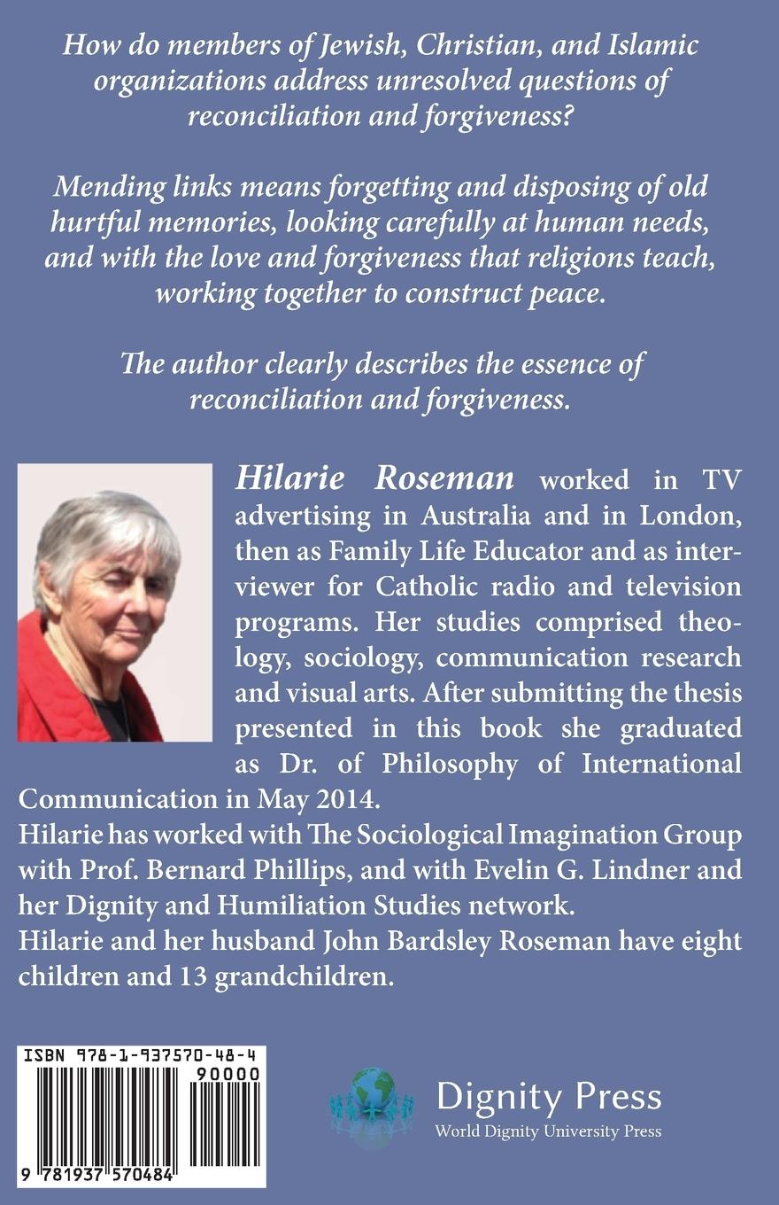 Rückseitencover Generating Forgiveness and Constructing Peace
